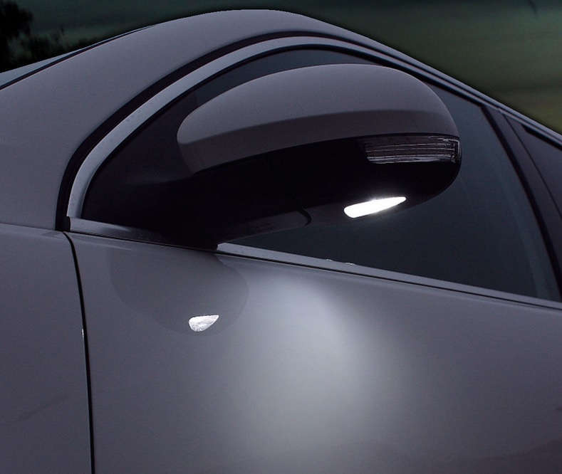 Led osvětlení zpětných zrcátek Škoda Octavia II, III, Superb II