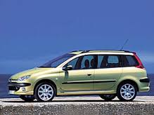 Lemy blatníku Peugeot 206 Combi 1998-2012