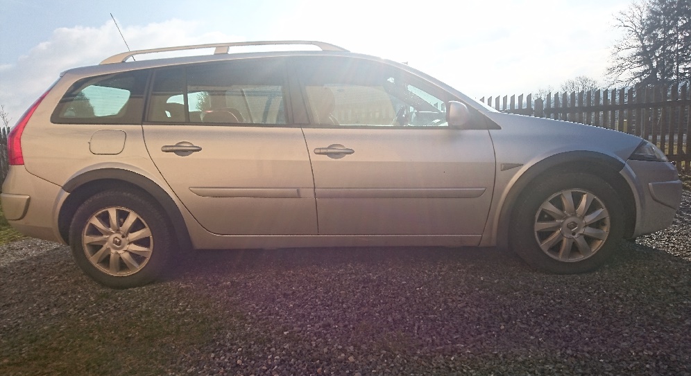 Plastové lemy blatníku Renault Megane II Grandtour / Kombi 2002-2008