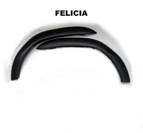 Plastové lemy blatníku Škoda Felicia zadní- 2 kusy Jemný desén