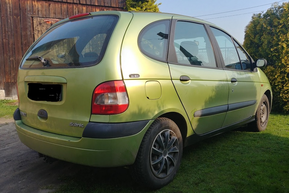 Plastové prahy Renault Scénic I 1996-2003