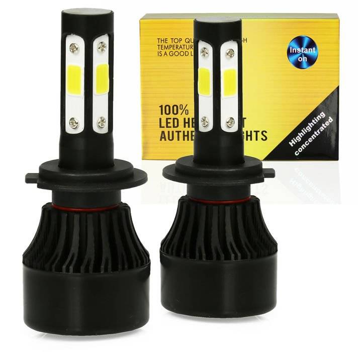 Led H7 žárovka S4 COB 80W 16000 lm CAN BUS