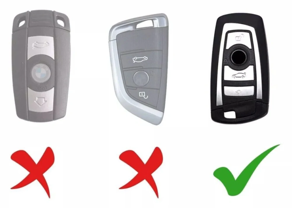 Obal na klíč BMW 1 2 3 5 7 F10 F20 F30 - chrom