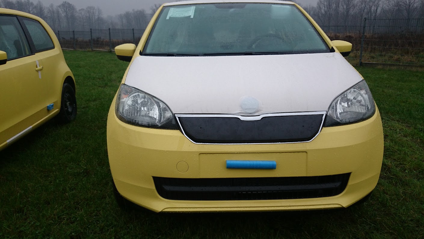 Zimní clona masky chladiče Škoda Citigo 2012-2017