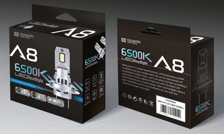 LED ŽÁROVKY H7 6500K CAN BUS - 2ks