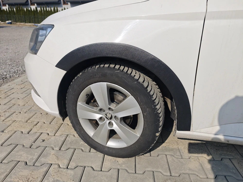 Plastové lemy blatníku Škoda Fabia 3 2014-2022 hatchback / kombi