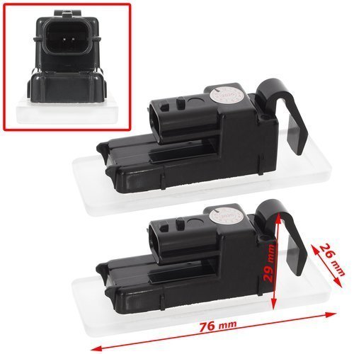 Led osvětlení SPZ Peugeot 1007 106 II 307 308 I 406 407 607 806 807 Expert RCZ