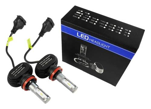 LED žárovka H8 H9 H11 CSP 50W 8000 lm