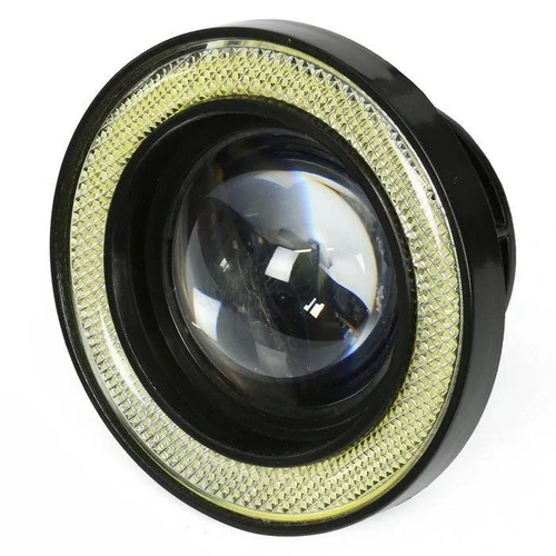 Sada mlhových světel s vestavěnými DRL LED kroužky pro denní svícení Angel Eyes | kulaté ø 76 mm