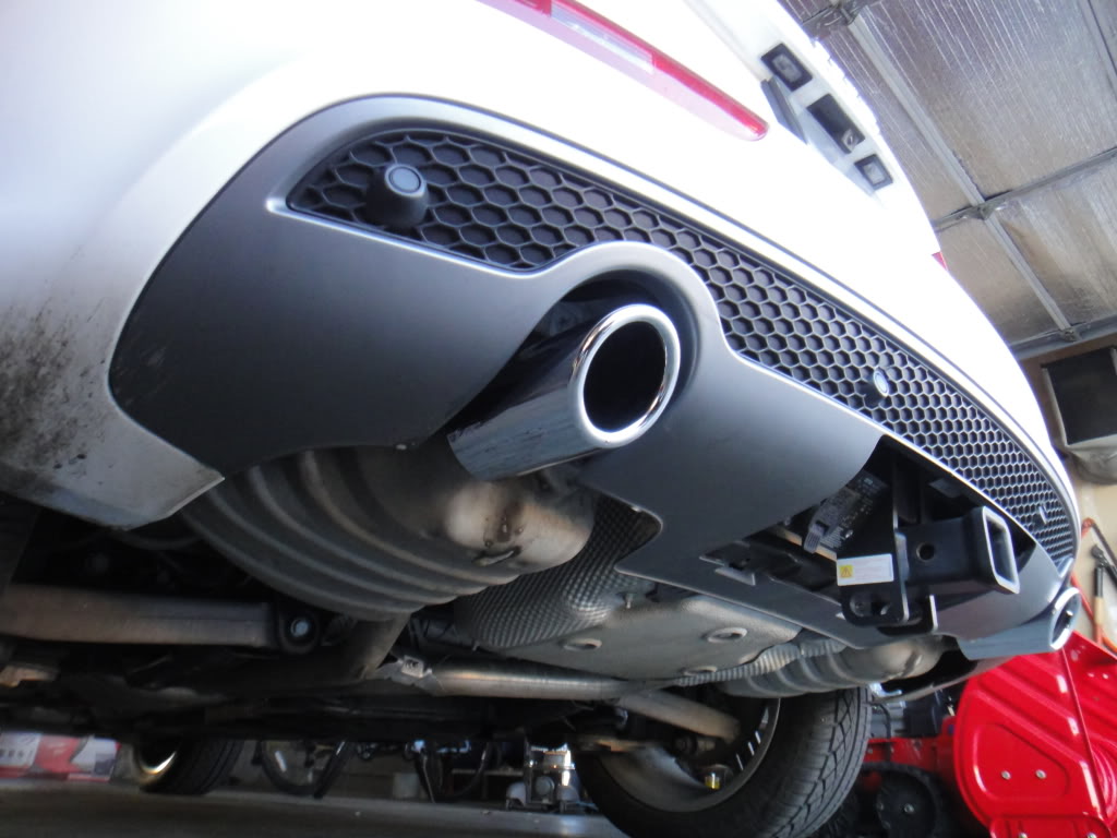 Koncovka výfuku Audi A4, Q3, Q5 + VW 80mm