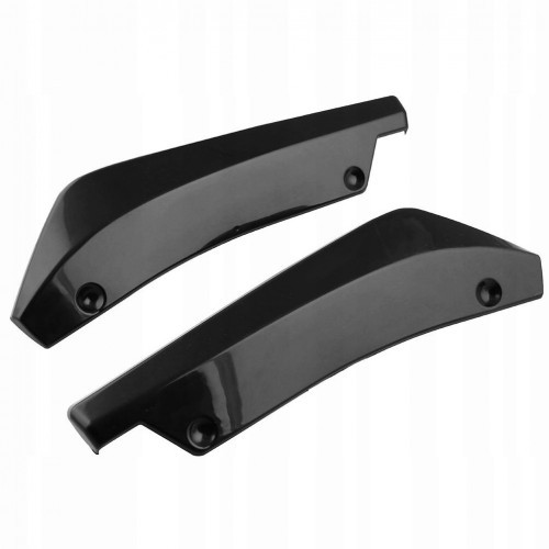 Univerzální spoiler 345x350mm černý lesk