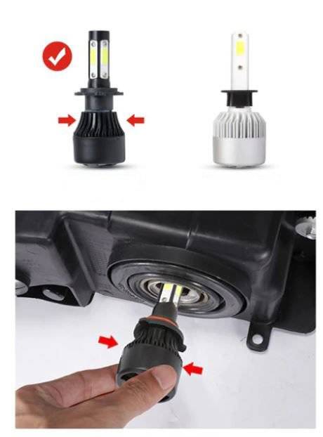 Led H7 žárovka S4 COB 80W 16000 lm CAN BUS