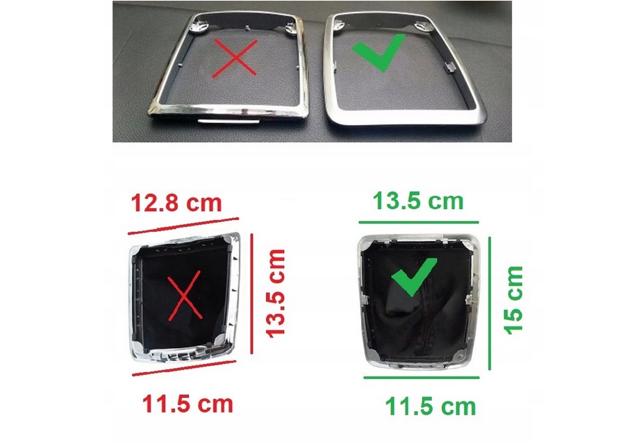 Řadící páka Ford Focus MK2 09-12 5+6st. černá + stříbrná