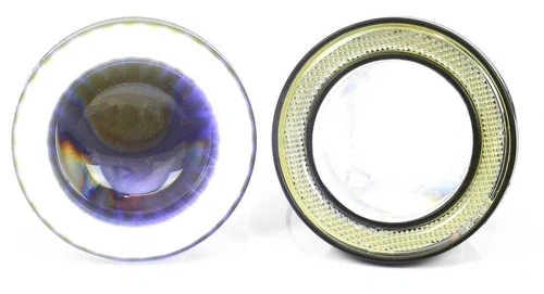Sada mlhových světel s vestavěnými DRL LED kroužky pro denní svícení Angel Eyes | kulaté ø 76 mm