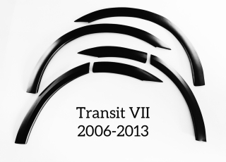 Plastové lemy blatníku Ford Transit VII 2006-2013 jemný desén