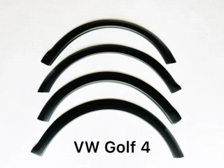 Plastové lemy blatníku VW Golf IV 97-03 3/5dv, kombi - jemný desén