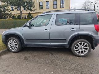 Plastové lemy blatníku Škoda Yeti 2009 - 2017