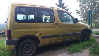 Plastové lemy blatníku Peugeot Partner / Citroen Berlingo 1996-2003