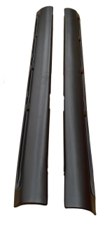 Plastové prahy Škoda Octavia 2 Liftback + Kombi 2004-2013 Jemný desén