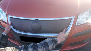 Zimní clona masky chladiče VW Touran 2006-2010