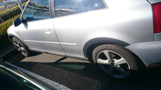 Plastové lemy blatníku Audi A3 5dveř 1996-2003